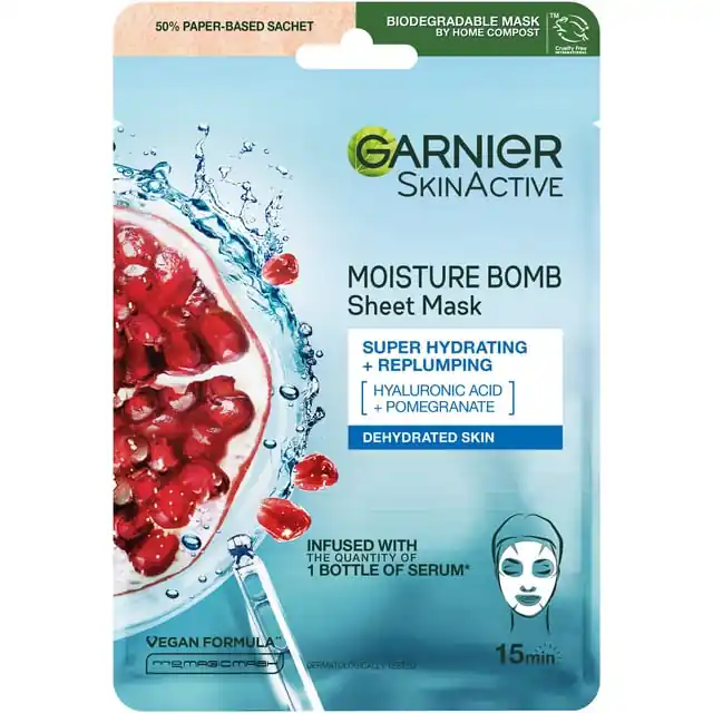 Populär Garnier Moisture Bomb Sheet Mask 1 st