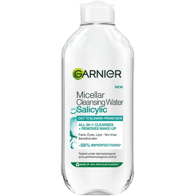 Garnier Micellar Cleansing Water Salicylic 400 ml Trygg betalning