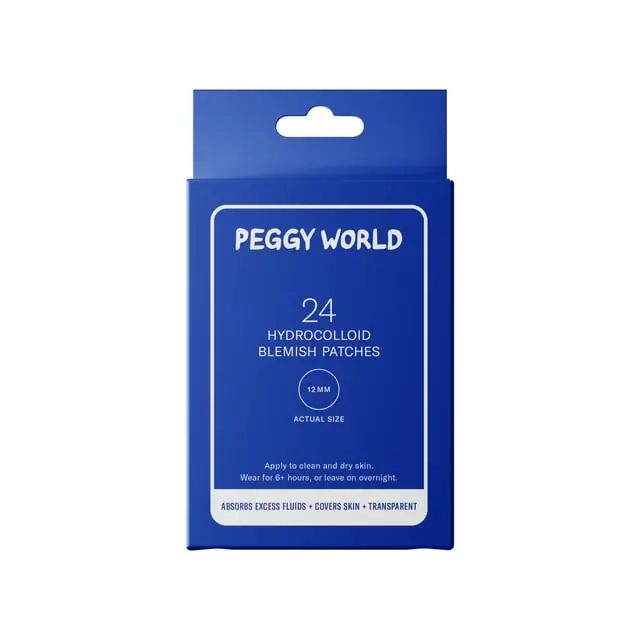 Peggy World Blemish Patches Transparent 24 st Begränsad tid