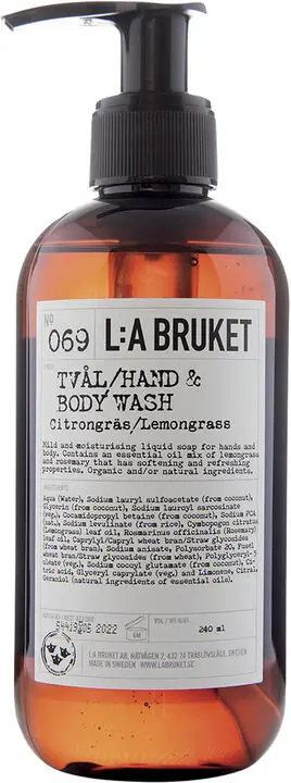 Endast denna vecka Hand- Body wash Lemongrass 240 ml